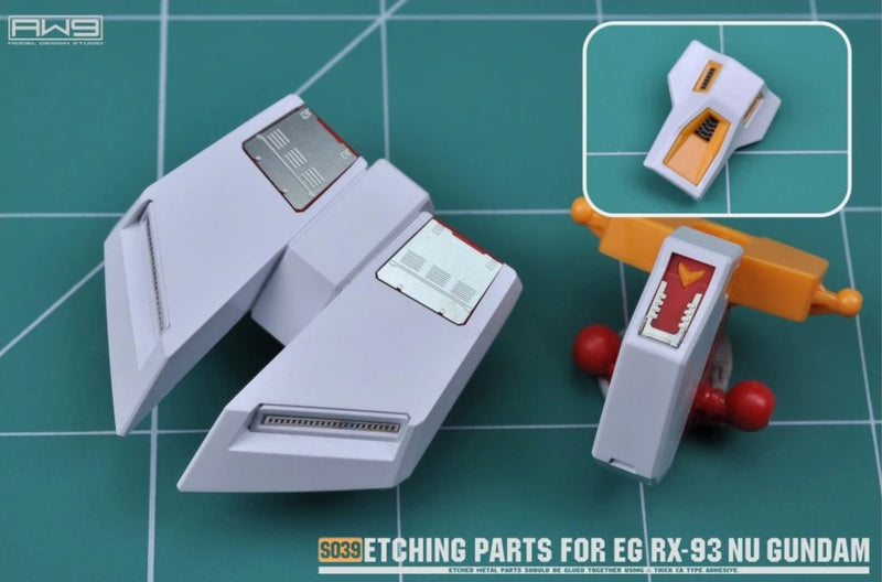 Madworks S039 Etching Parts for Entry Grade (EG) 1/144 RX-93 Nu Gundam