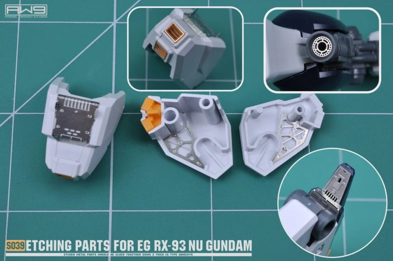 Madworks S039 Etching Parts for Entry Grade (EG) 1/144 RX-93 Nu Gundam