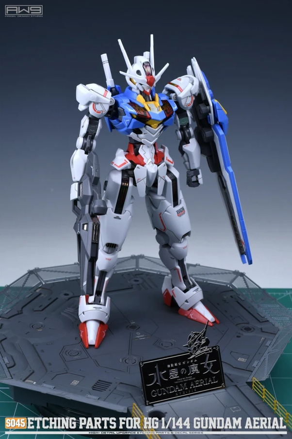 Madworks S045 Etching Parts for High Grade (HG) 1/144 XVX-016 Gundam Aerial