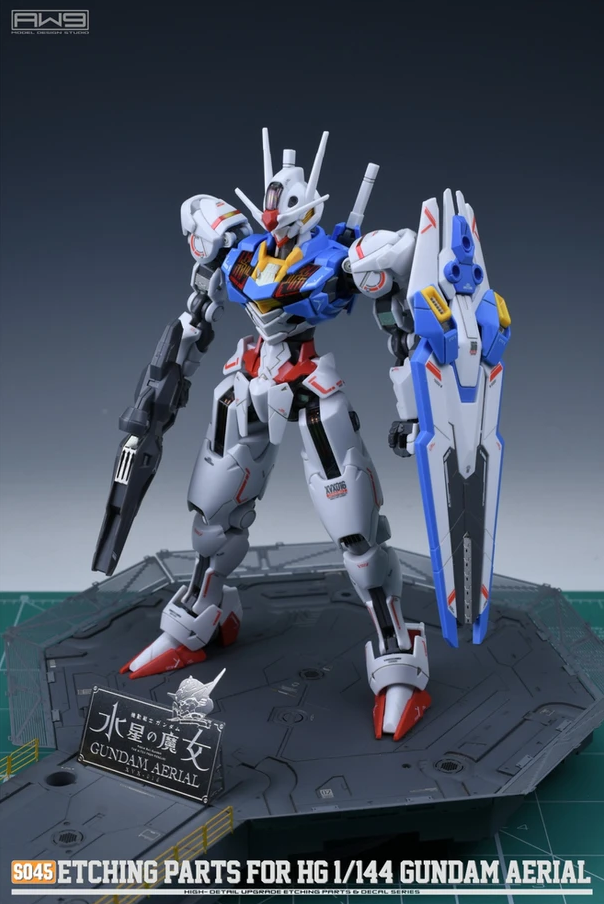 Madworks S045 Etching Parts for High Grade (HG) 1/144 XVX-016 Gundam Aerial