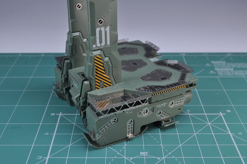 Madworks S017 Etching Parts for RG Evangelion Unit 01 (EVA01) DX Platform