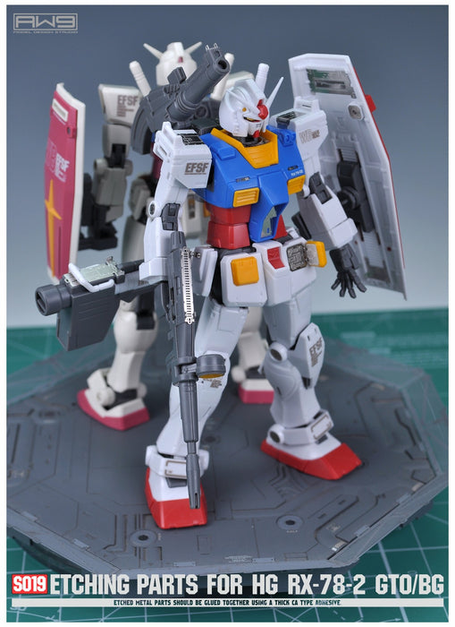 Madworks S19 Etching Parts for HG RX-78 Gundam (GTO / BG)