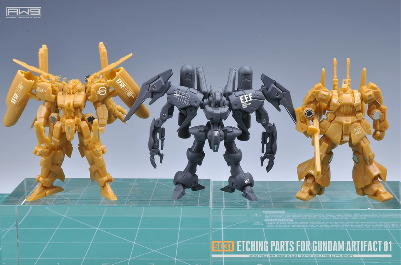 Madworks S031 Etching Parts for Gundam Artifacts 01