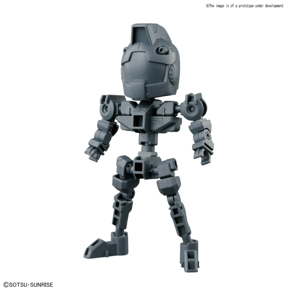 SD Gundam SDCS Cross Silhouette Frame (Gray)