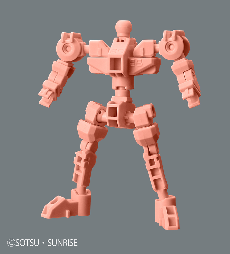 SD Gundam SDCS Cross Silhouette Frame (Red)