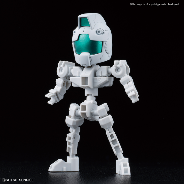 SD Gundam SDCS Cross Silhouette Frame (White)