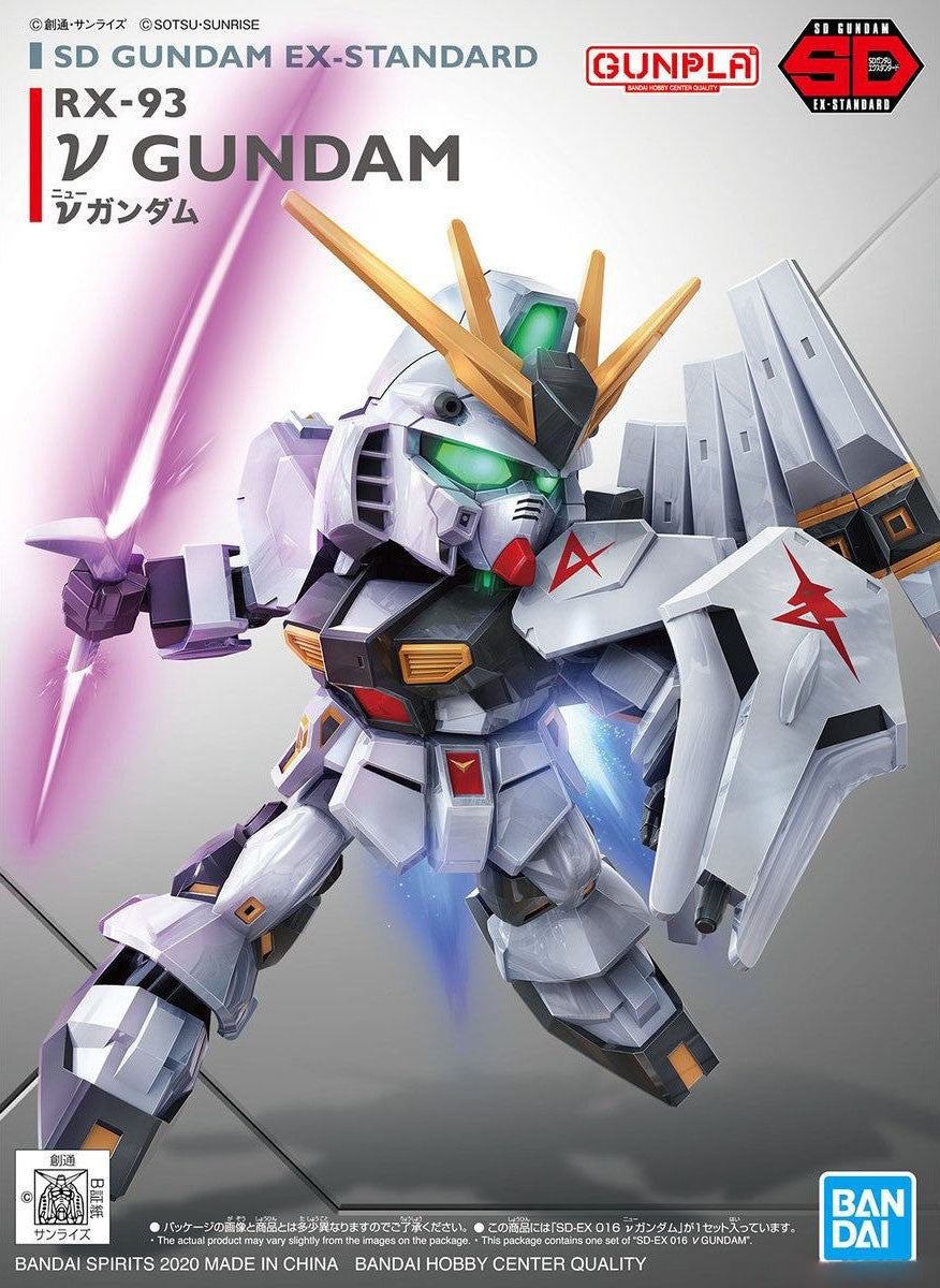 SDEX RX-93 Nu Gundam (Bandai SD Gundam EX-Standard 016) — Argama
