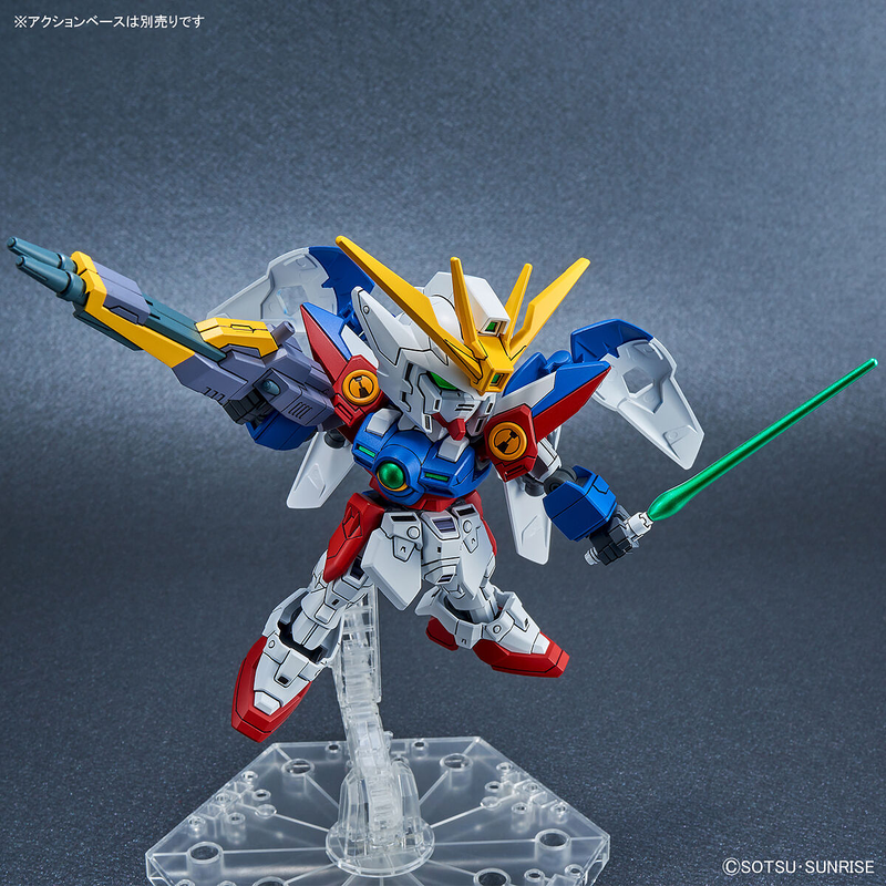 SDEX XXXG-00W0 Wing Gundam Zero (Bandai SD Gundam EX-Standard 018)