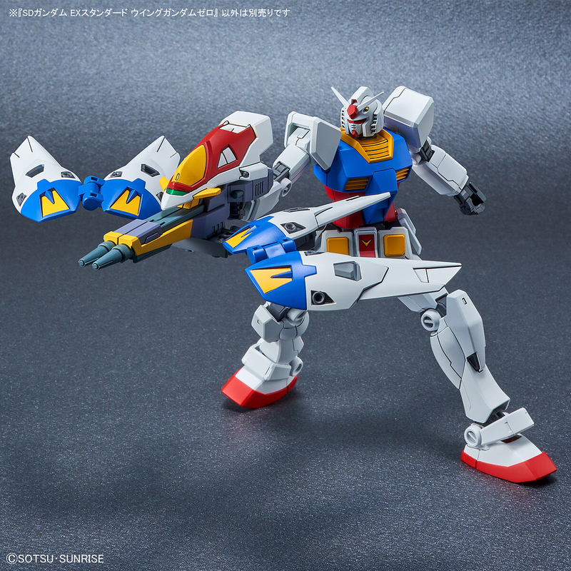 SDEX XXXG-00W0 Wing Gundam Zero (Bandai SD Gundam EX-Standard 018)