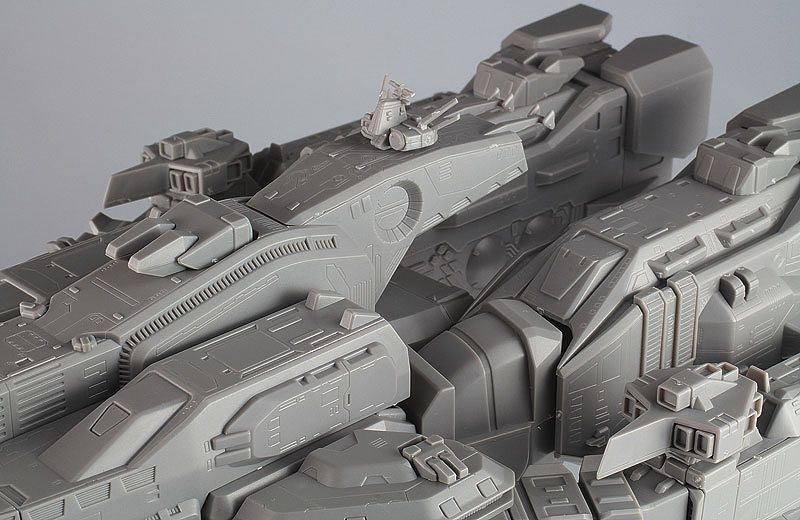 Macross 1/4000 SDF-1 Macross Fortress Warship (Movie Ver.)