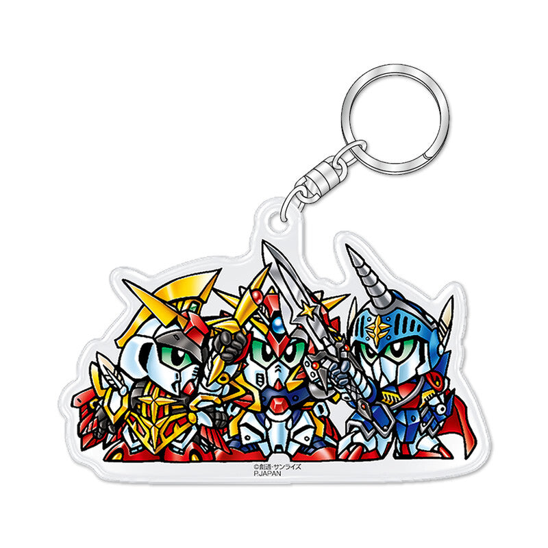 SD Gundam Acrylic Key Chain  (Series 2)