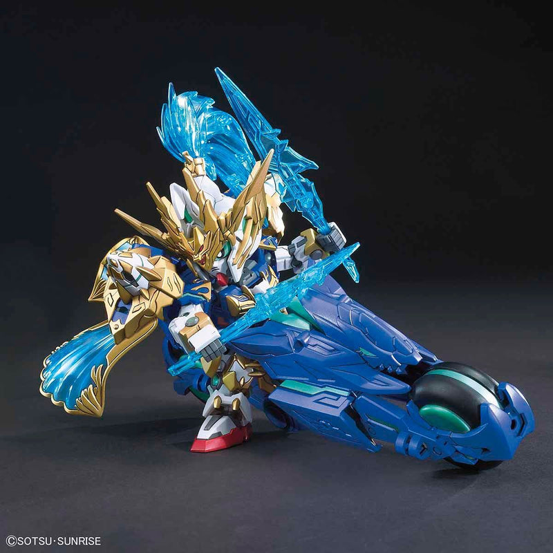SD Gundam Sangoku Soketsuden Zhao Yun 00 Gundam & Blue Dragon Drive