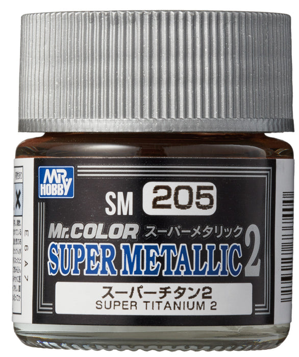 Mr.Color Super Metallic SM205 - Super Titanium 2