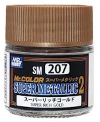 Mr.Color Super Metallic SM207 - Super Rich Gold