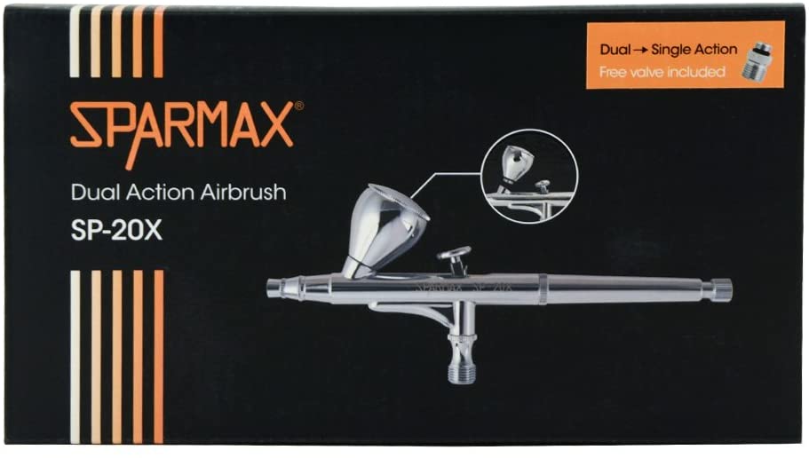 Sparmax SP-20X 0.2mm Gravity Feed Dual Action Airbrush