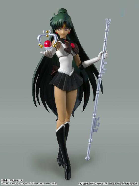 S.H.Figuarts Action Figure - Pretty Guardian Sailor Moon R - Sailor Pluto - Animation Color