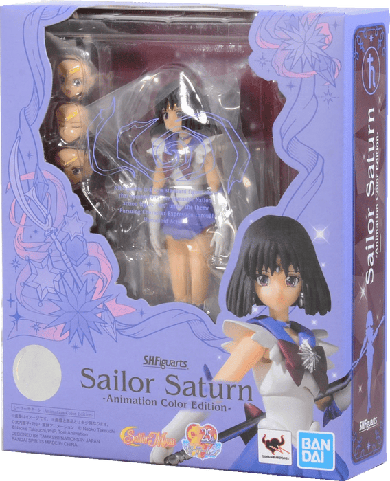 S.H.Figuarts Action Figure - Pretty Guardian Sailor Moon S - Sailor Saturn - Animation Color
