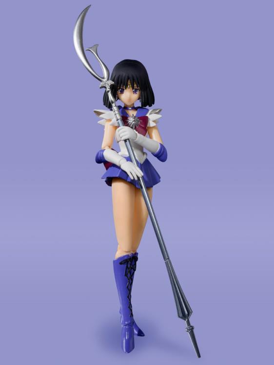S.H.Figuarts Action Figure - Pretty Guardian Sailor Moon S - Sailor Saturn - Animation Color