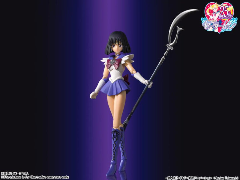 S.H.Figuarts Action Figure - Pretty Guardian Sailor Moon S - Sailor Saturn - Animation Color