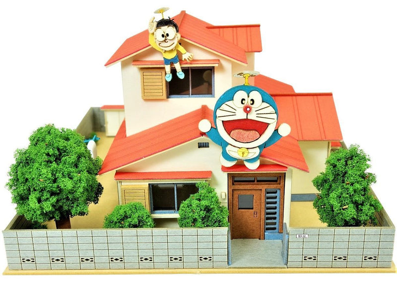 Sankei Miniature Art Kit - Doraemon - Doraemon & Nobita
