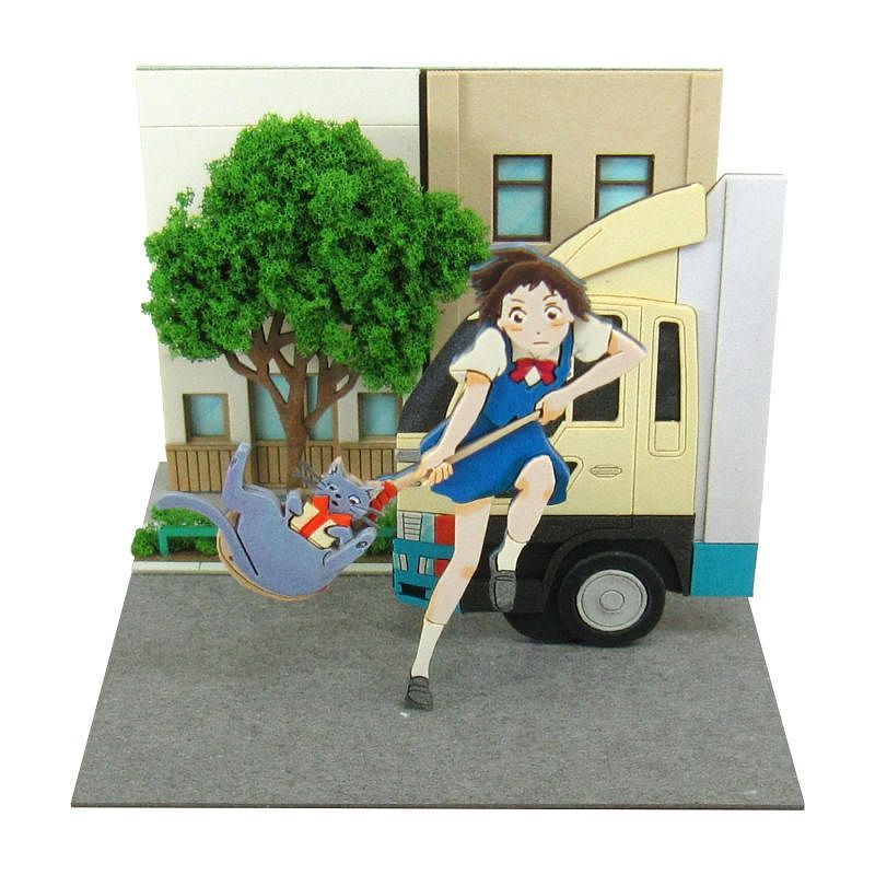 Sankei Miniature Art Kit - Studio Ghibli - Catch Rune (The Cat Returns)