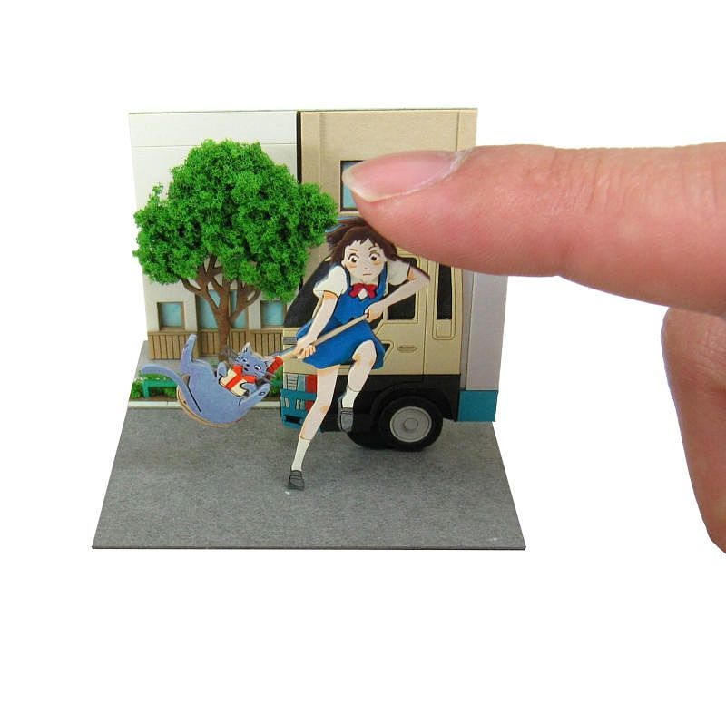 Sankei Miniature Art Kit - Studio Ghibli - Catch Rune (The Cat Returns)