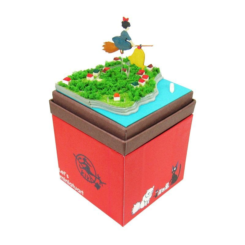 Sankei Miniature Art Kit - Studio Ghibli - Delivery Items (Kiki's Delivery Service)
