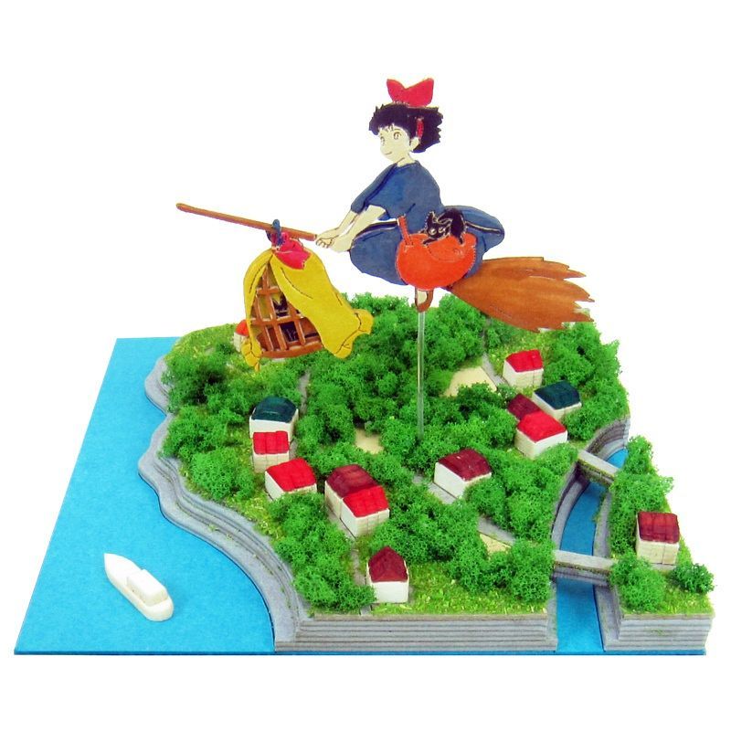 Sankei Miniature Art Kit - Studio Ghibli - Delivery Items (Kiki's Delivery Service)