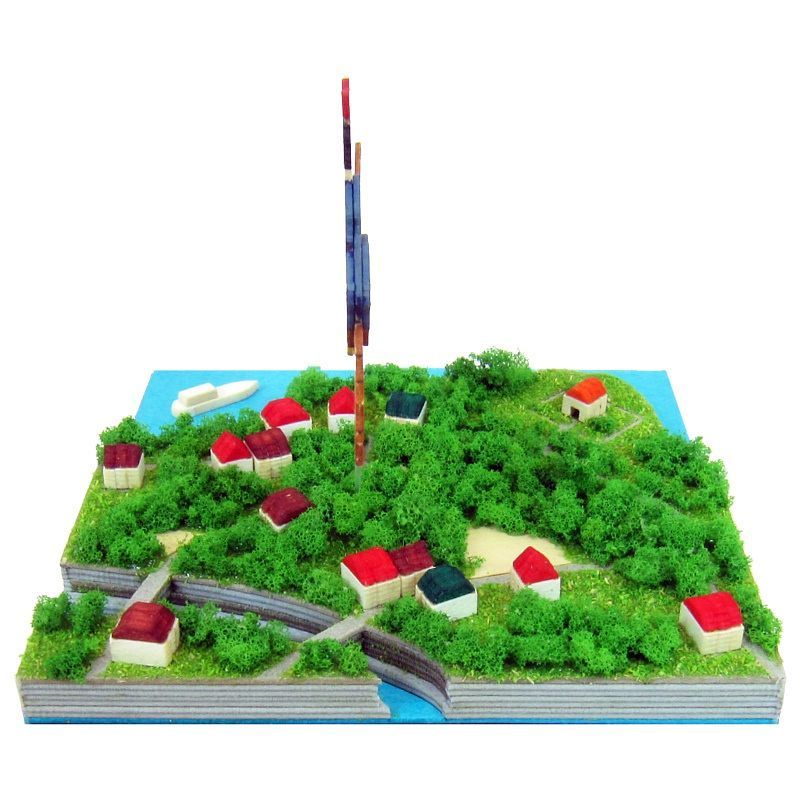 Sankei Miniature Art Kit - Studio Ghibli - Delivery Items (Kiki's Delivery Service)