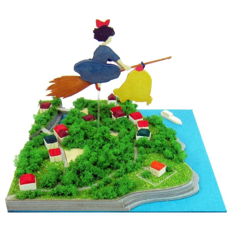 Sankei Miniature Art Kit - Studio Ghibli - Delivery Items (Kiki's Delivery Service)