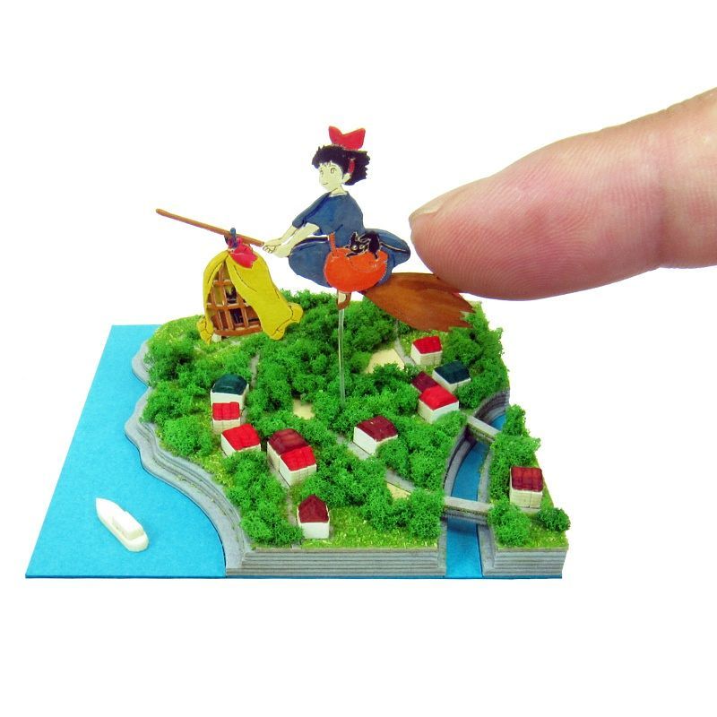 Sankei Miniature Art Kit - Studio Ghibli - Delivery Items (Kiki's Delivery Service)