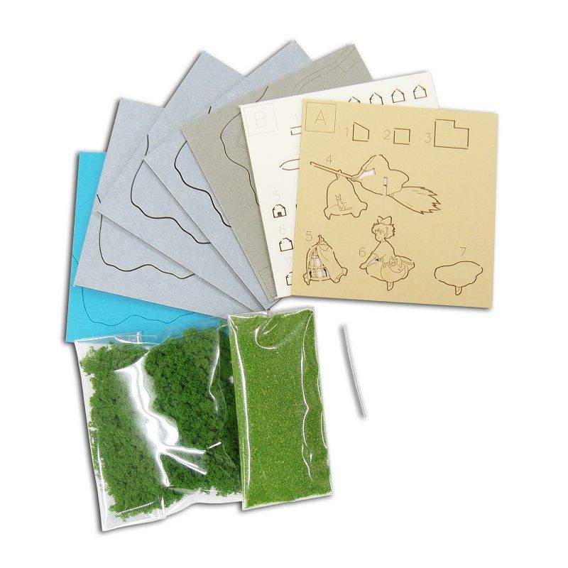 Sankei Miniature Art Kit - Studio Ghibli - Delivery Items (Kiki's Delivery Service)