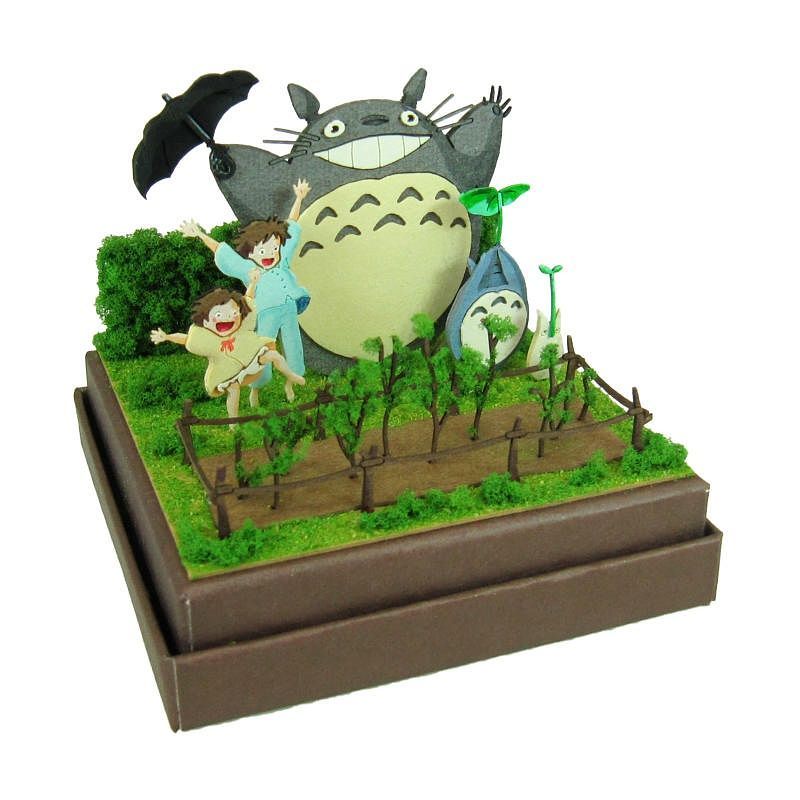 Sankei Miniature Art Kit - Studio Ghibli - Dondoko Dance (My Neighbour Totoro)