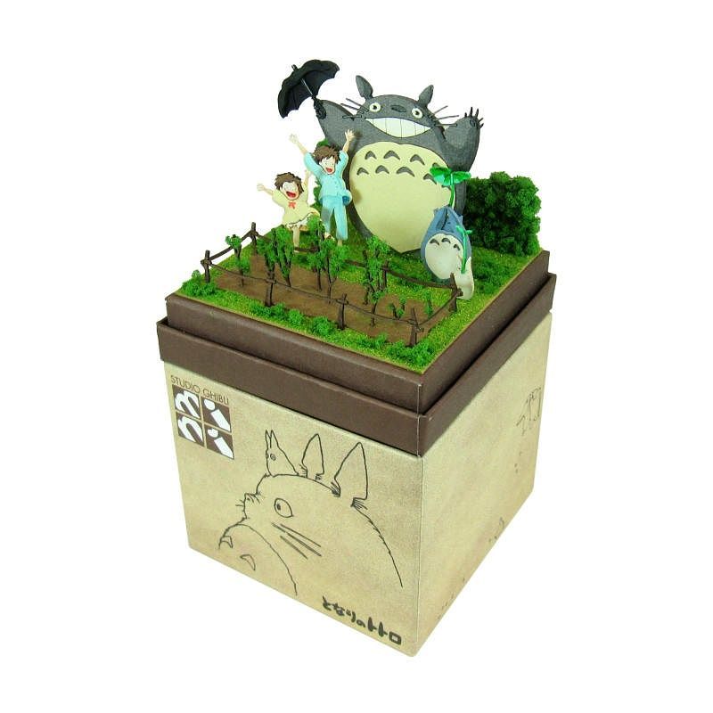 Sankei Miniature Art Kit - Studio Ghibli - Dondoko Dance (My Neighbour Totoro)