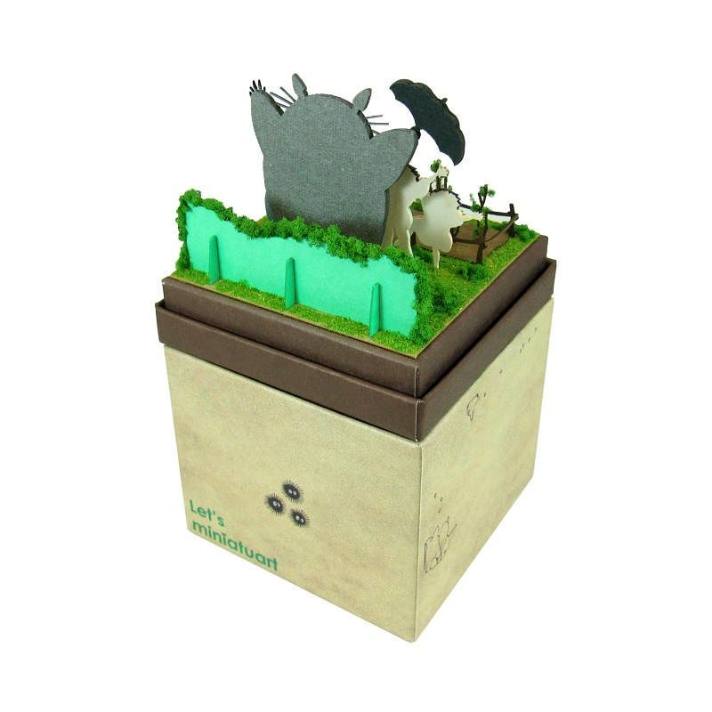 Sankei Miniature Art Kit - Studio Ghibli - Dondoko Dance (My Neighbour Totoro)