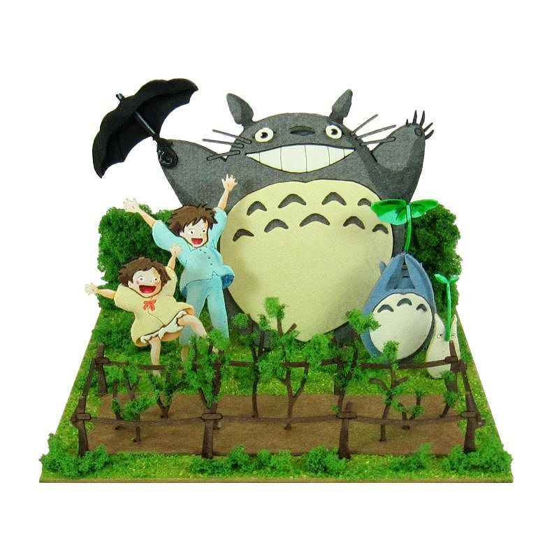 Sankei Miniature Art Kit - Studio Ghibli - Dondoko Dance (My Neighbour Totoro)