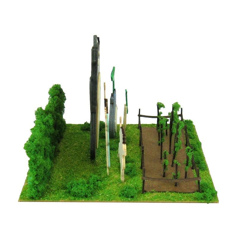 Sankei Miniature Art Kit - Studio Ghibli - Dondoko Dance (My Neighbour Totoro)