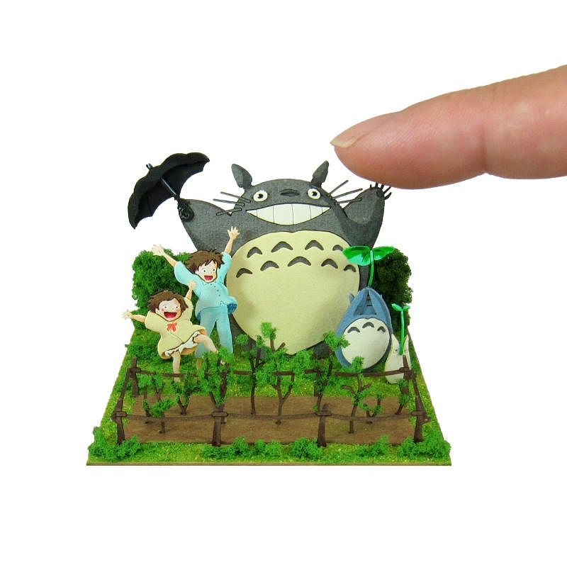 Sankei Miniature Art Kit - Studio Ghibli - Dondoko Dance (My Neighbour Totoro)