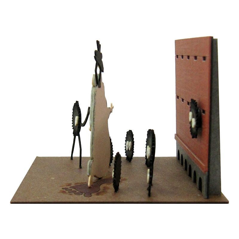 Sankei Miniature Art Kit - Studio Ghibli - Engacho (Evil be Gone) (Spirited Away)