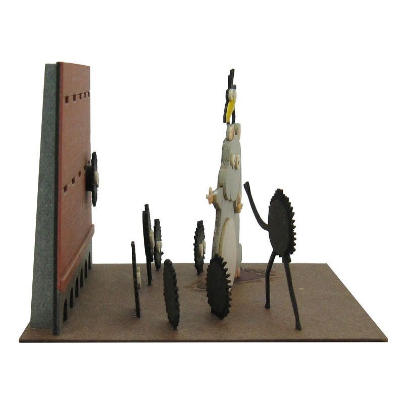 Sankei Miniature Art Kit - Studio Ghibli - Engacho (Evil be Gone) (Spirited Away)