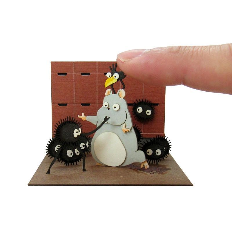 Sankei Miniature Art Kit - Studio Ghibli - Engacho (Evil be Gone) (Spirited Away)