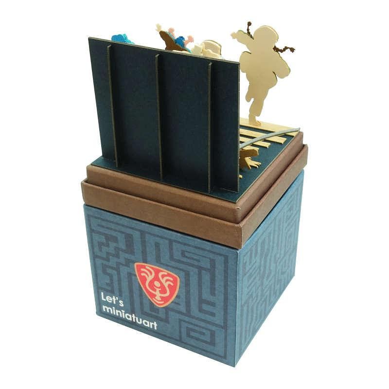 Sankei Miniature Art Kit - Studio Ghibli - Escape Sheeta and Pazu (Laputa: Castle in the Sky)