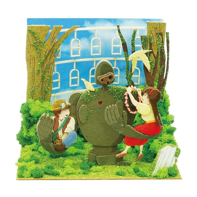 Sankei Miniature Art Kit - Studio Ghibli - Giant Tree Forest (Laputa: Castle in the Sky)