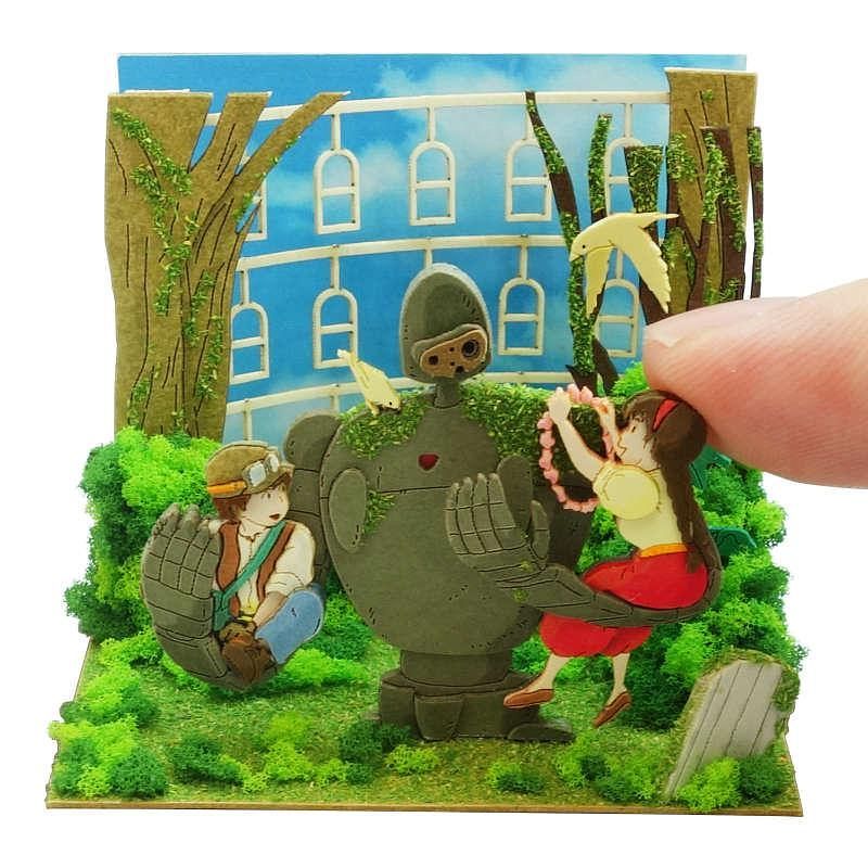 Sankei Miniature Art Kit - Studio Ghibli - Giant Tree Forest (Laputa: Castle in the Sky)