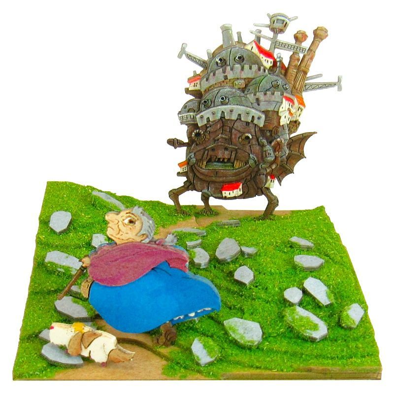 Sankei Miniature Art Kit - Studio Ghibli - Howl's Castle Sophie (Howl's Moving Castle)