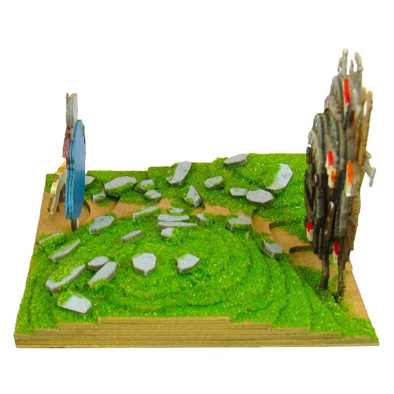 Sankei Miniature Art Kit - Studio Ghibli - Howl's Castle Sophie (Howl's Moving Castle)