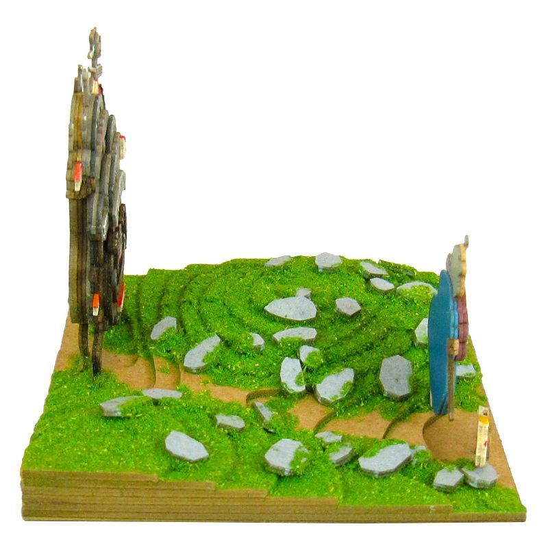 Sankei Miniature Art Kit - Studio Ghibli - Howl's Castle Sophie (Howl's Moving Castle)