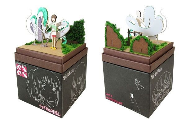 Sankei Miniature Art Kit - Studio Ghibli - Kohakunush & Chihiro (Spirited Away)