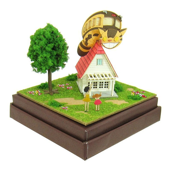 Sankei 1/150 Miniature Art Studio Ghibli - Kusakabe & Nekobus (Miniatuart)