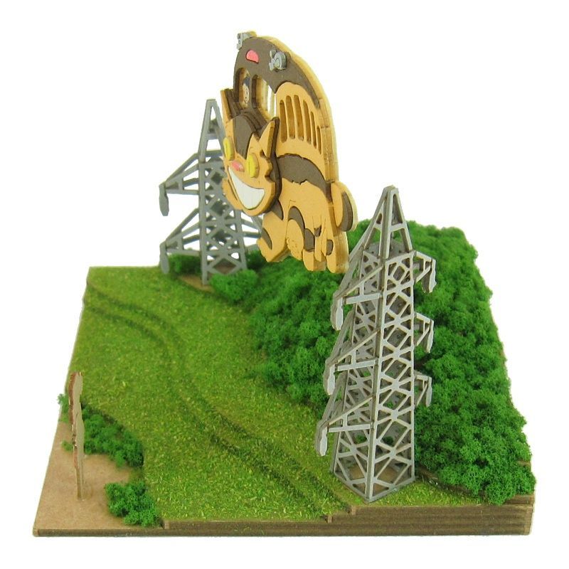 Sankei Miniature Art Kit - Studio Ghibli - Mei & Nekobus (My Neighbour Totoro)